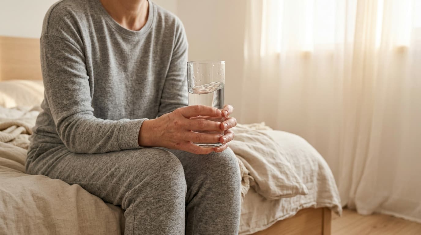 Padaczka alkoholowa przy odstawianiu - sylwetka osoby przy oknie o świcie